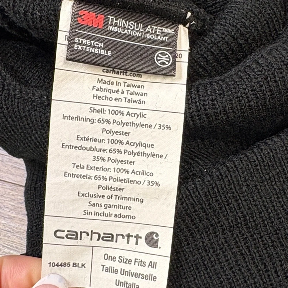 Carhartt Black 3M Thinsulate Insulated Balaclava 🔥